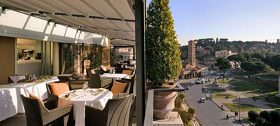 Hotel Forty Seven in the heart of classical Rome.