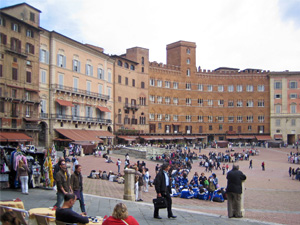 The Town Square (Campo) in Siena